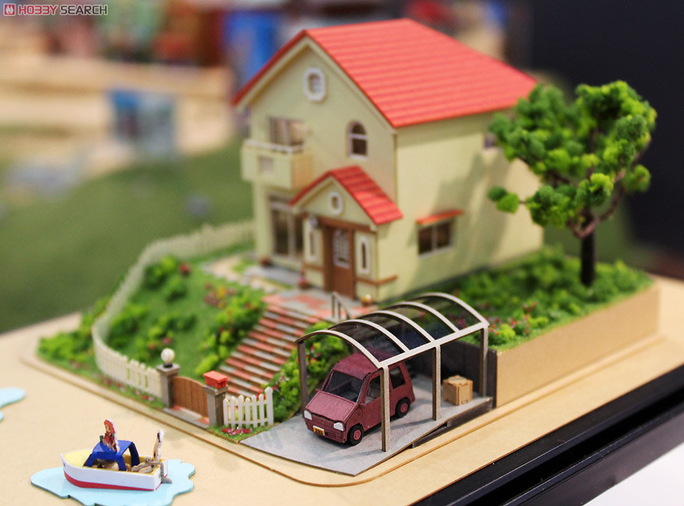 宮崎駿 崖の上のポニョ ポニョと宗介 彫刻フィギュア 透過モデル 宮崎