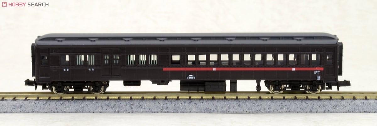 国鉄 20m級旧型客車 普通列車10輛セット (ぶどう色1号) (10両セット