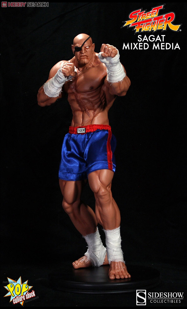 ストリートファイター/ ミックス・メディア 1/4 スタチュー: サガット