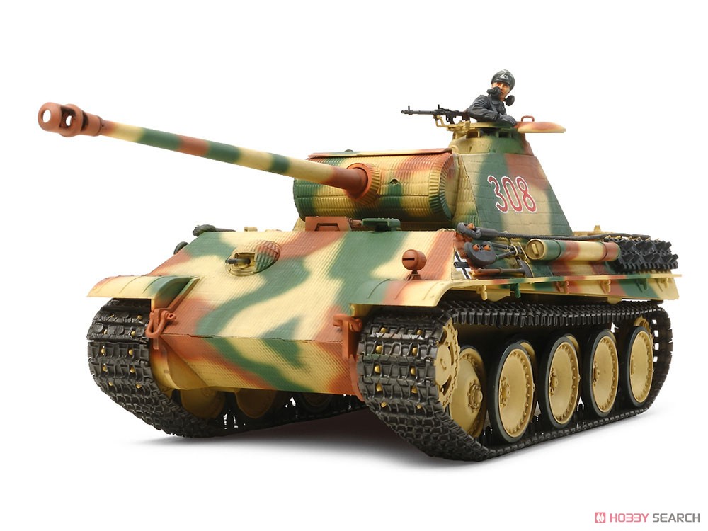 ドイツ戦車 パンサーG初期型 (シングルモーターライズ仕様