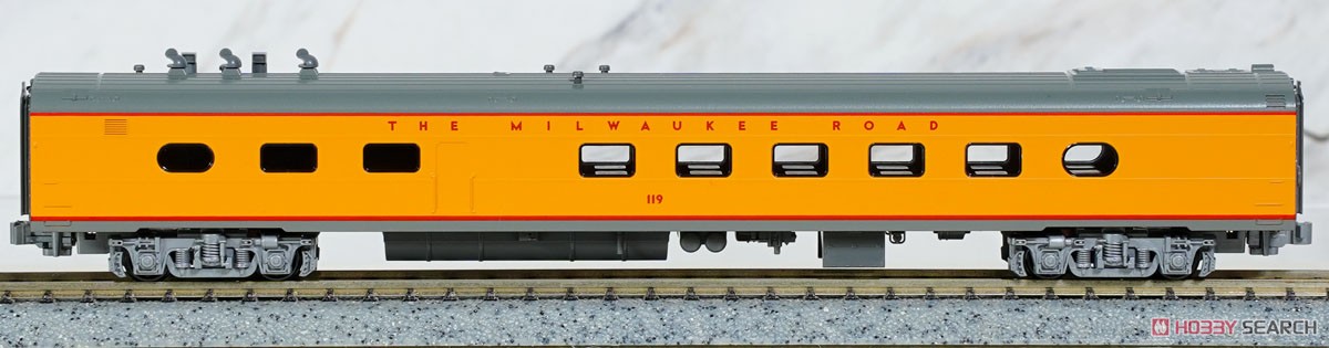 Milwaukee Road `Olympian Hiawatha` Post 1955 Scheme Nine Car Set