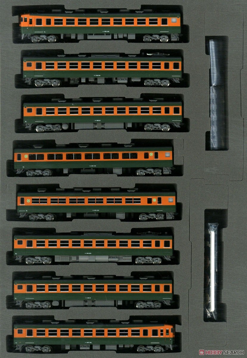 JR 165系急行電車 (東海) 基本セット (基本・8両セット) (鉄道模型