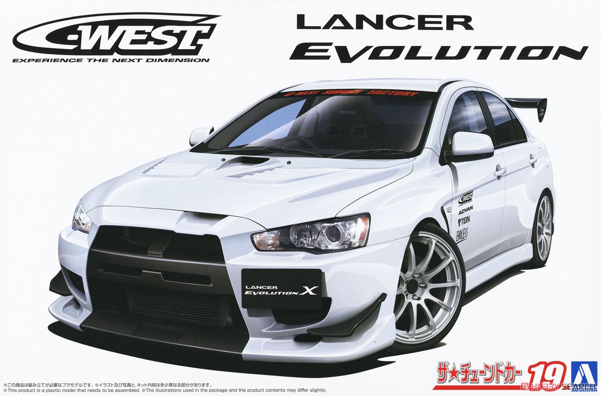 C-WEST CZ4A ランサーエボリューションX `07 (ミツビシ) (プラモデル