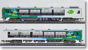 キハ48 びゅうコースター 「風っこ」 夏姿 2両セット (2両セット