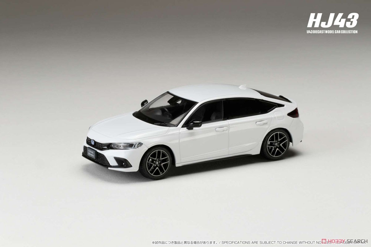 ホンダ シビック (FL4) e:HEV プラチナホワイトパール (ミニカー