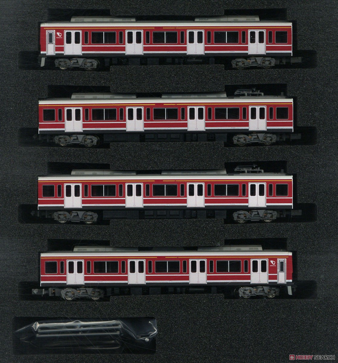 小田急 1000形 (赤・車番選択式) 4両編成セット (動力付き) (4両セット