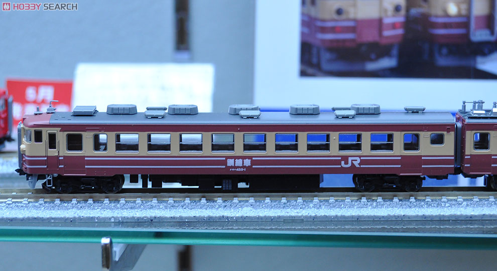 限定品】 JR 455系電車 (訓練車) (3両セット) (鉄道模型) - ホビー