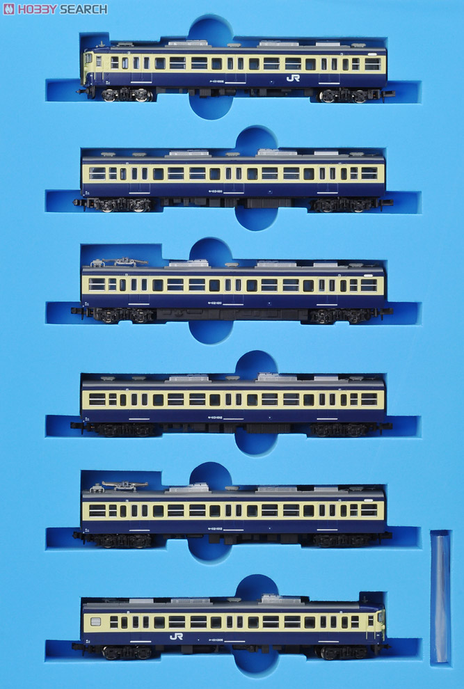 113系 1000番台 初期型 分散冷房車 スカ色 幕張電車区 (6両セット