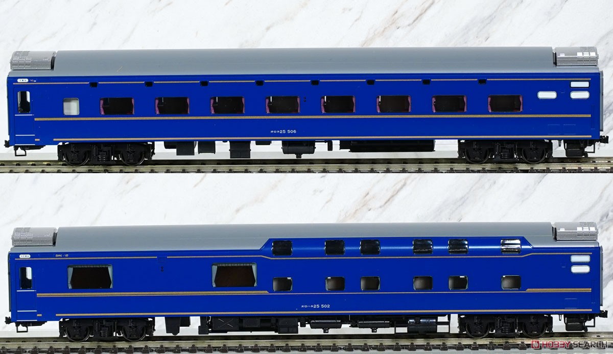 16番(HO) 24系寝台特急「北斗星」 オロネ25・オロハネ25 2両セット (2