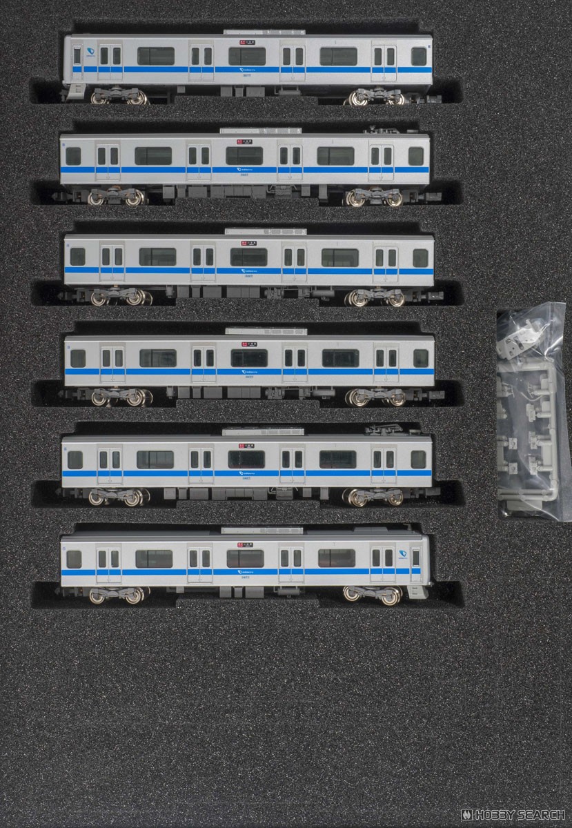 小田急3000形5～7次車 (インペリアルブルー帯・車番選択式) 6両編成