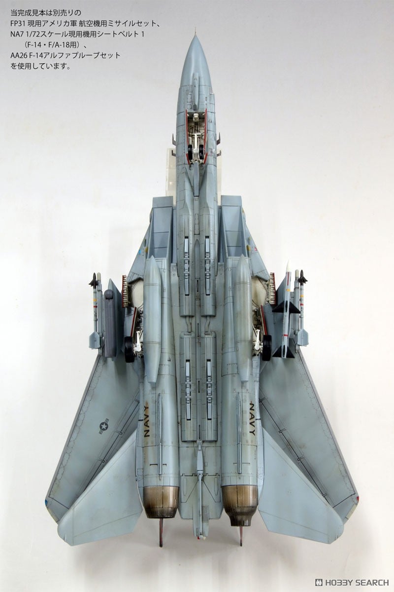 アメリカ海軍 F-14A トムキャット `ボムキャット` (プラモデル