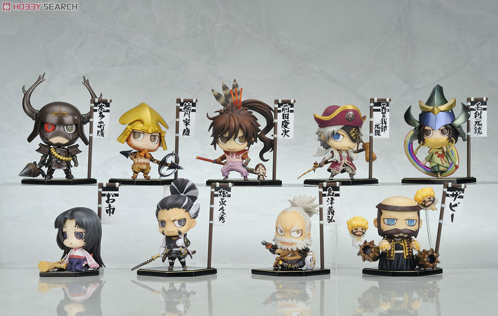 ワンコイングランデフィギュアコレクション 戦国BASARA～第四陣～ 10個