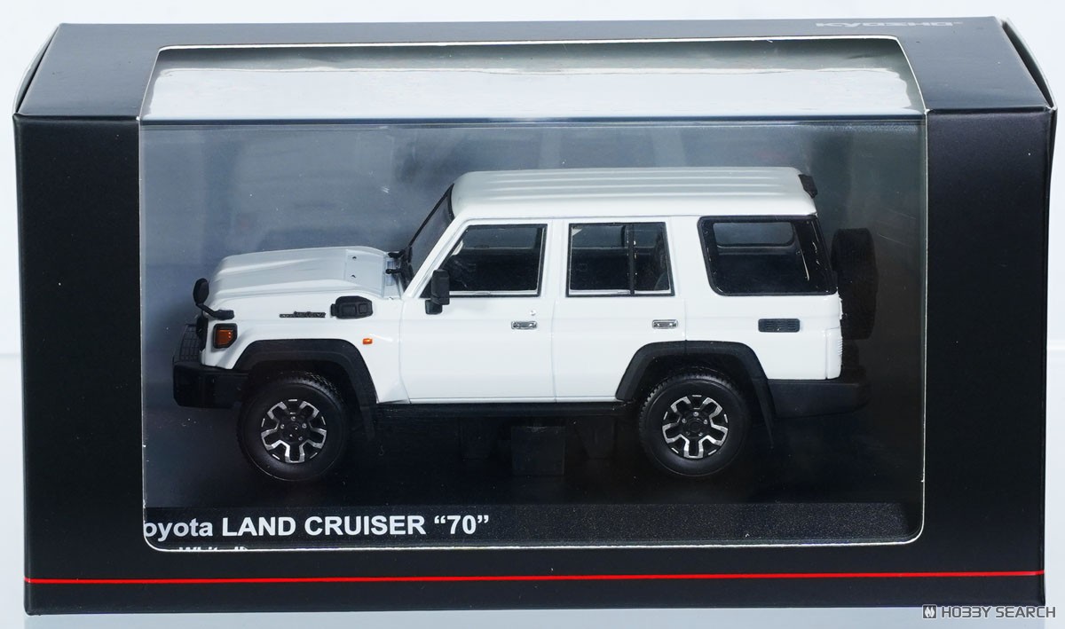 トヨタ ランドクルーザー 70 (スーパーホワイト II) (ミニカー