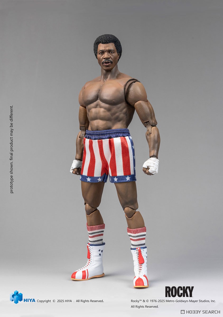 ロッキー 1/12 アクションフィギュア アポロ・クリード (完成品