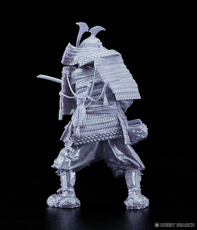 PLAMAX 1/12 鎌倉時代の鎧武者 白銀の装 Silver color edition