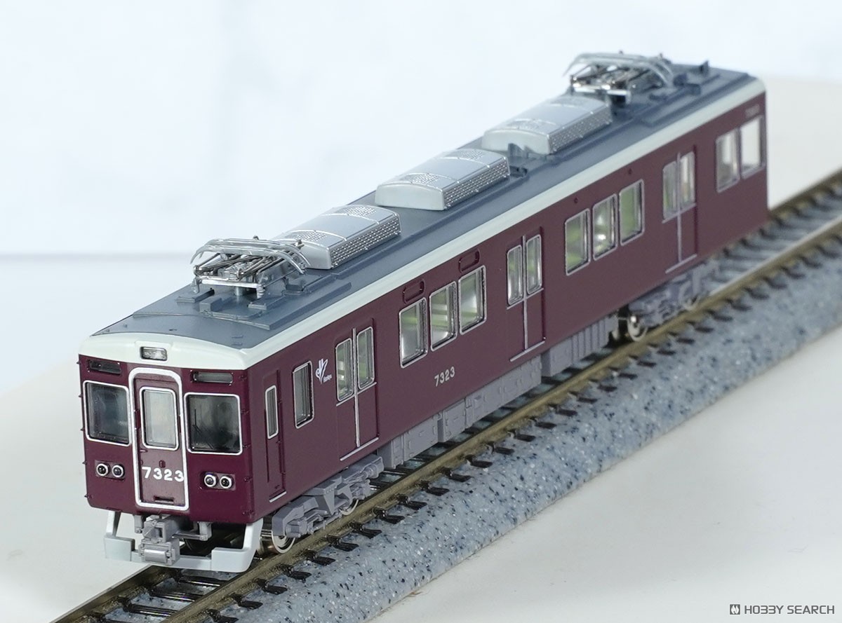 阪急 7300系 (京都線・7323+7321編成タイプ) 8両編成セット (動力付き