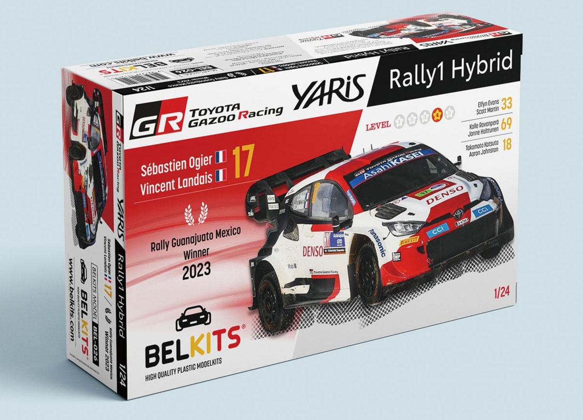 トヨタ GR ヤリス ラリー1 ハイブリッド WRC 2023 ラリー・メキシコ