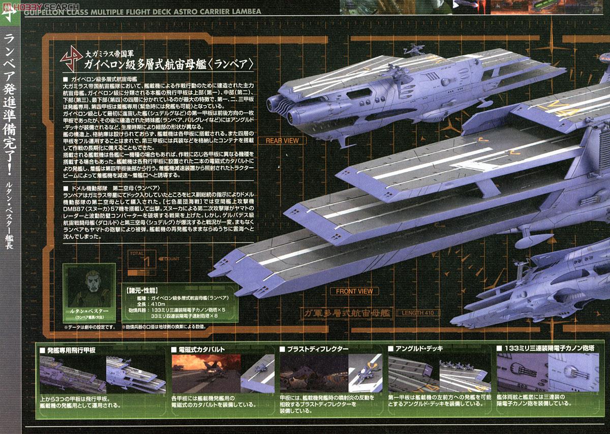 ガイペロン級多層式航宙母艦＜ランベア＞ (1/1000) (プラモデル