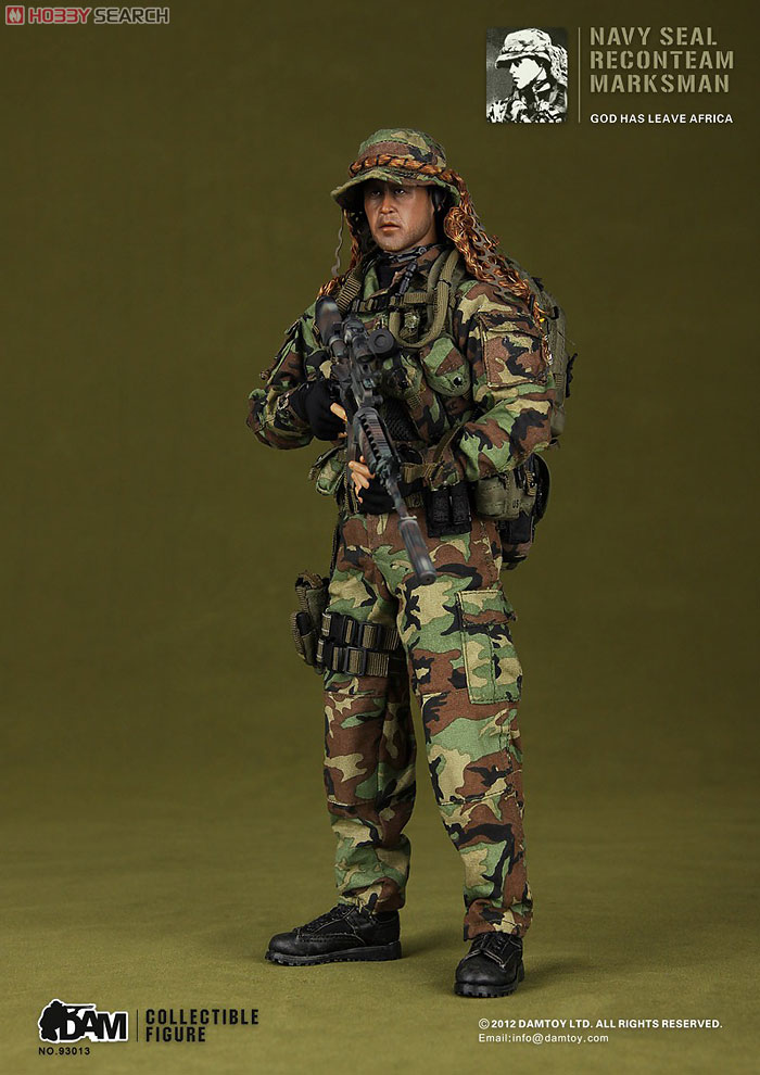 Navy Seal Recon Team Marksman フィギュア DAMTOY 1/6 Navy SEAL
