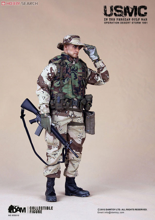 DAMTOY 1/6 アメリカ海軍 湾岸戦争（砂漠の嵐作戦 1991年) (ドール