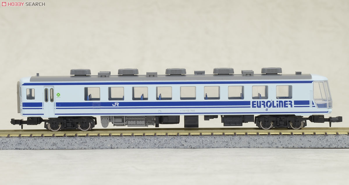 限定品】 JR 12-700系客車 ユーロライナー (黒色床下) (7両セット
