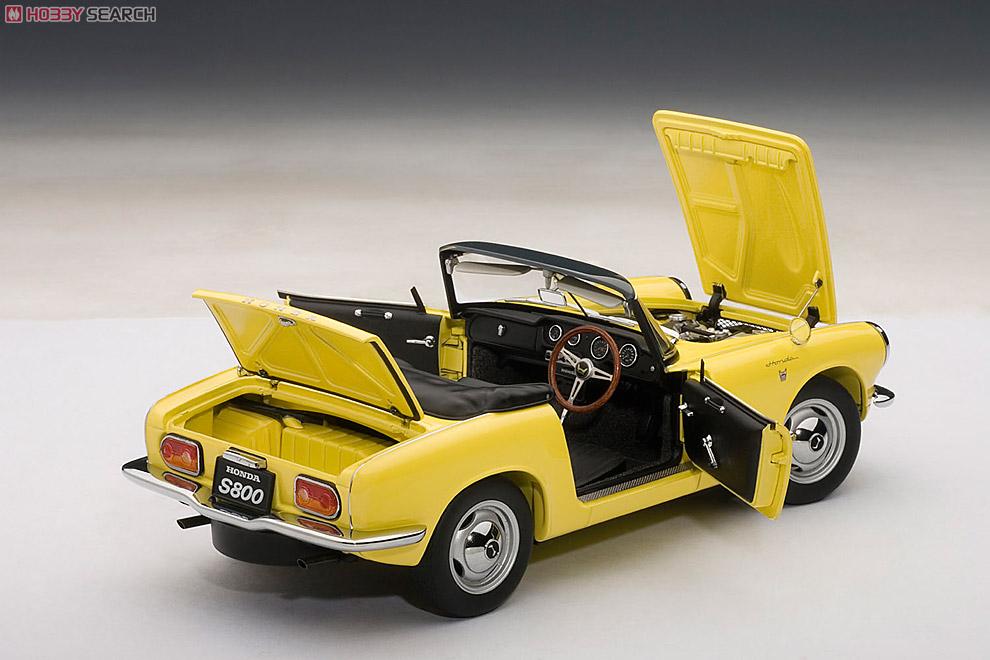 ホンダ S800 (イエロー) (ミニカー) - ホビーサーチ ミニカー