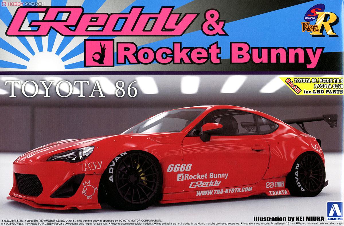 TOYOTA 86 `12 GREDDY & ROCKET BUNNY ENKEI Ver. (プラモデル