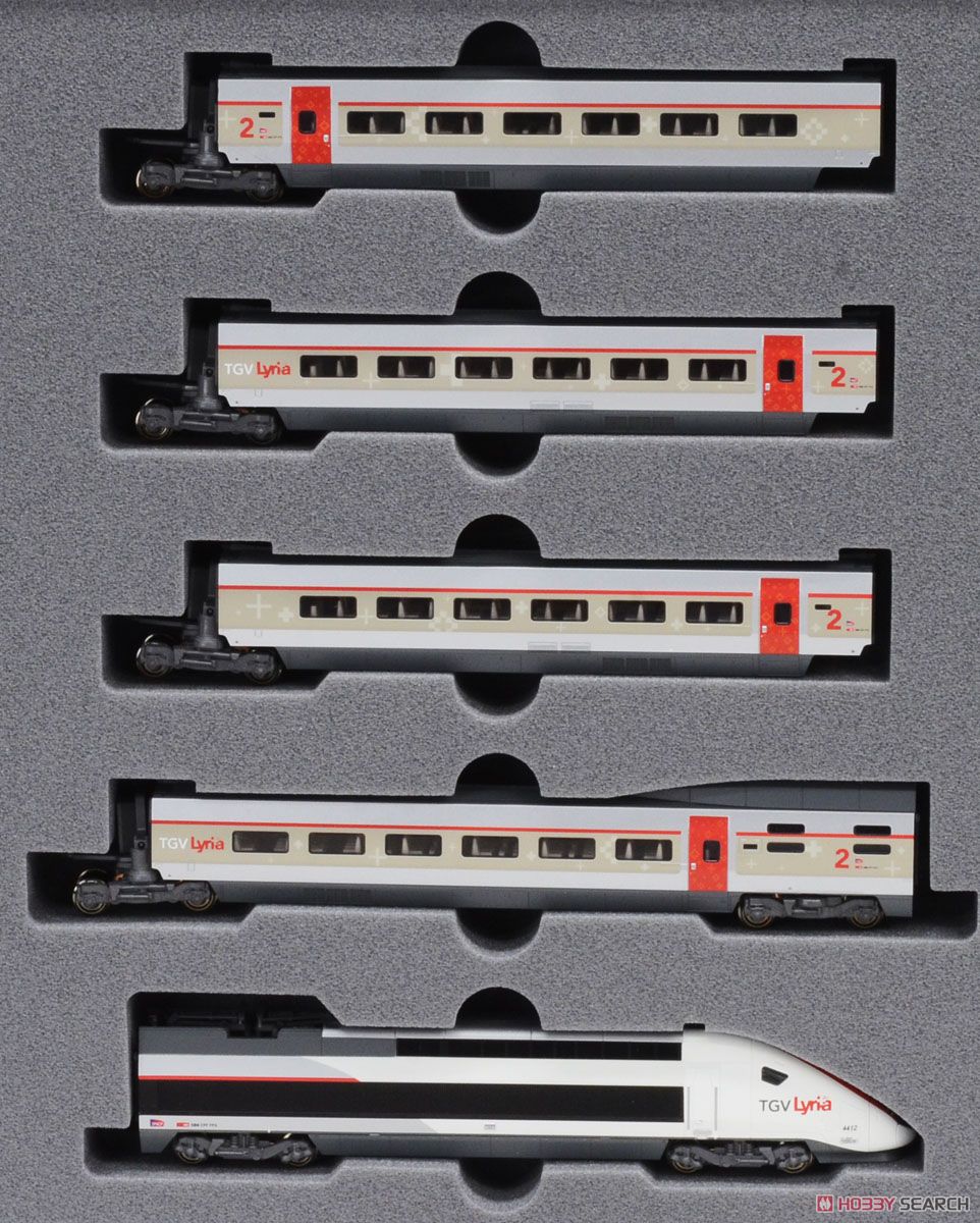 TGV Lyria (リリア) (10両セット) (鉄道模型) - ホビーサーチ 鉄道模型 N