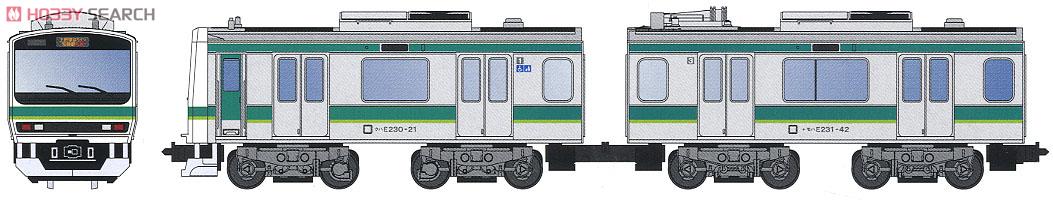 Bトレインショーティー E231系 常磐線 (2両セット) (鉄道模型