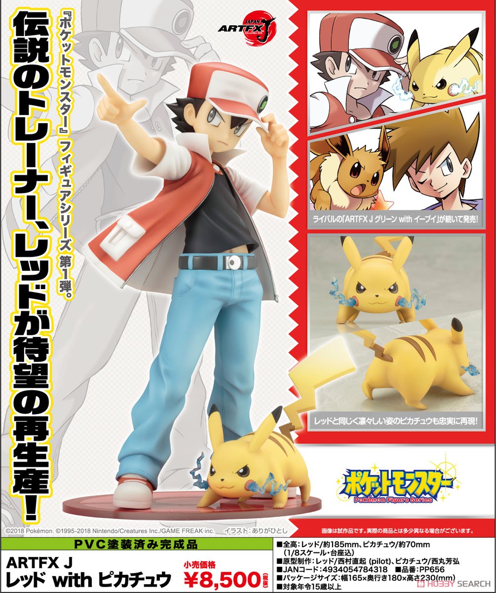 figma レッド ポケモン 特典:ピカチュウ付き figma レッド ポケモン