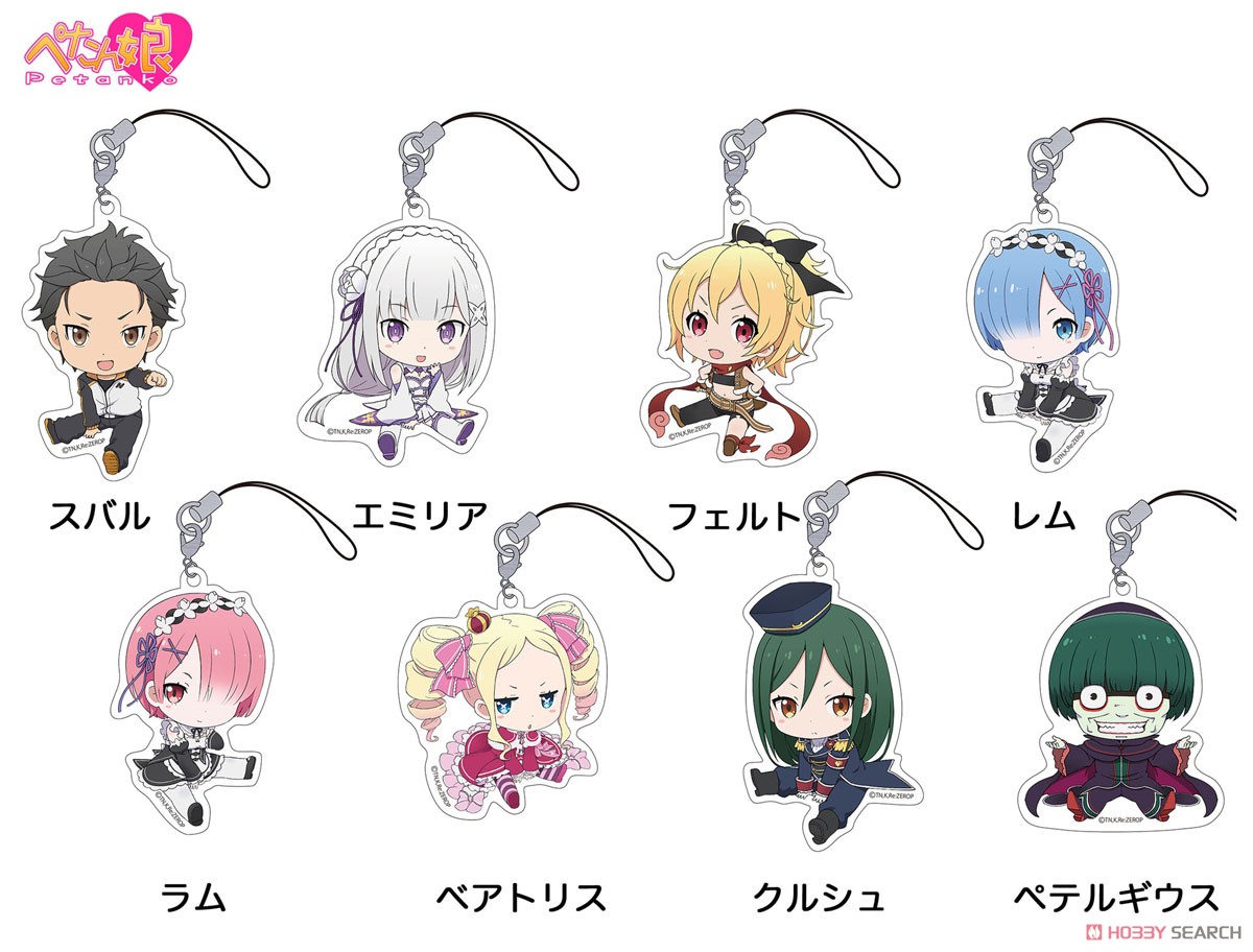 Re:ゼロから始める異世界生活 ぺたん娘 トレーディングアクリル