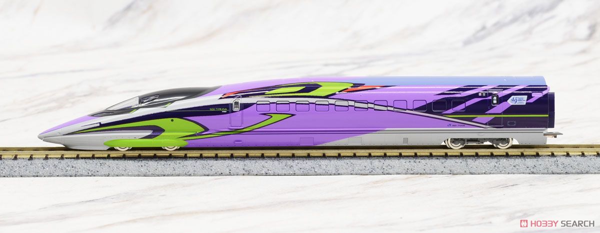 限定品】 JR 500-7000系 山陽新幹線 (500 Type Eva) セット (8両セット