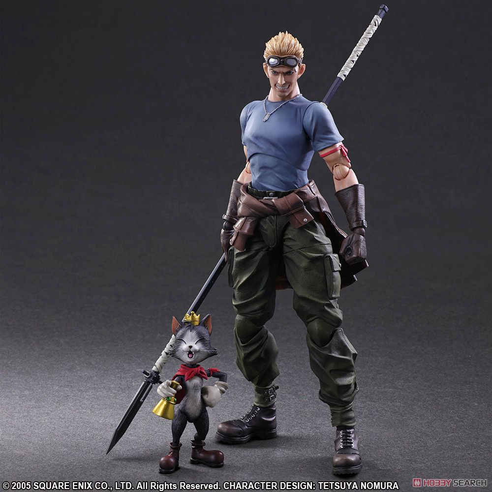 Final Fantasy VII Advent Children Play Arts Kai Cid Highwind