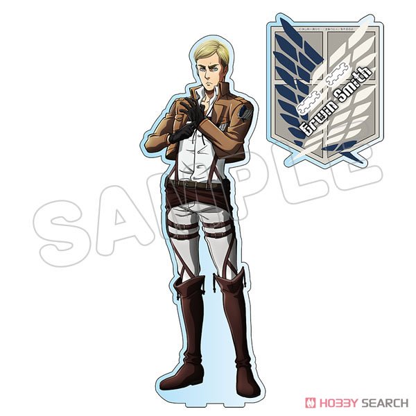 進撃の巨人 アクリルフィギュア L エルヴィン (キャラクターグッズ