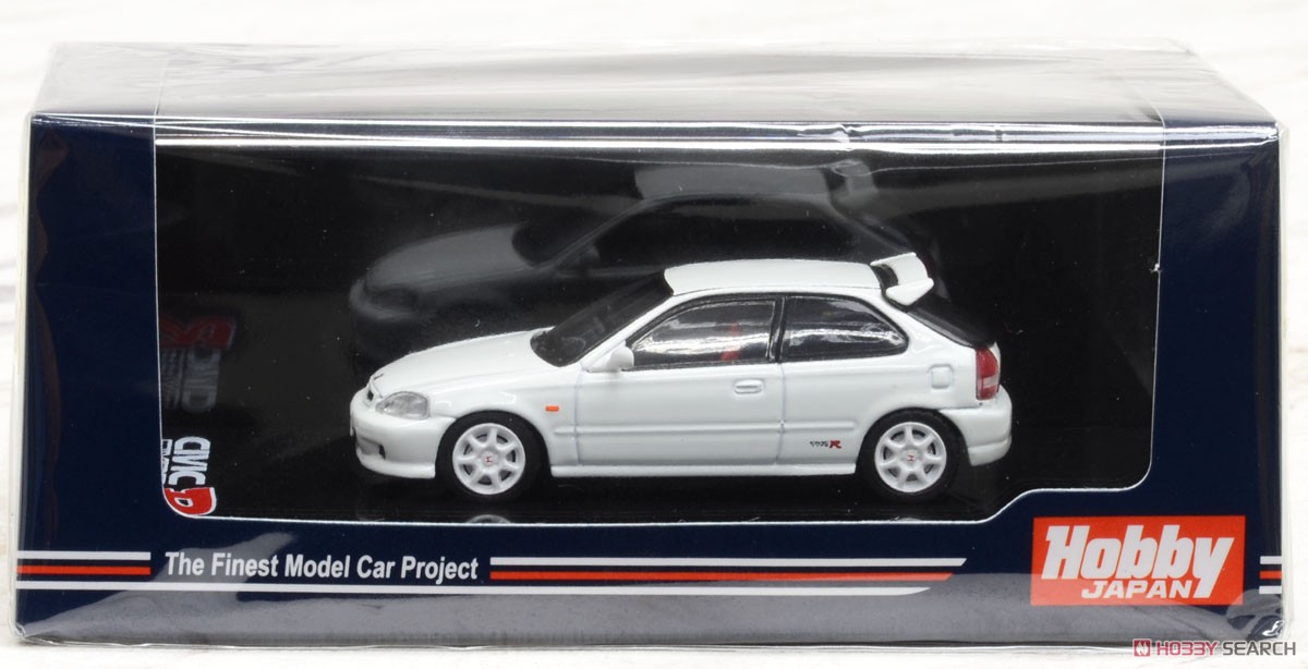 ホンダ CIVIC TYPE R (EK9) チャンピオンシップホワイト (ミニカー