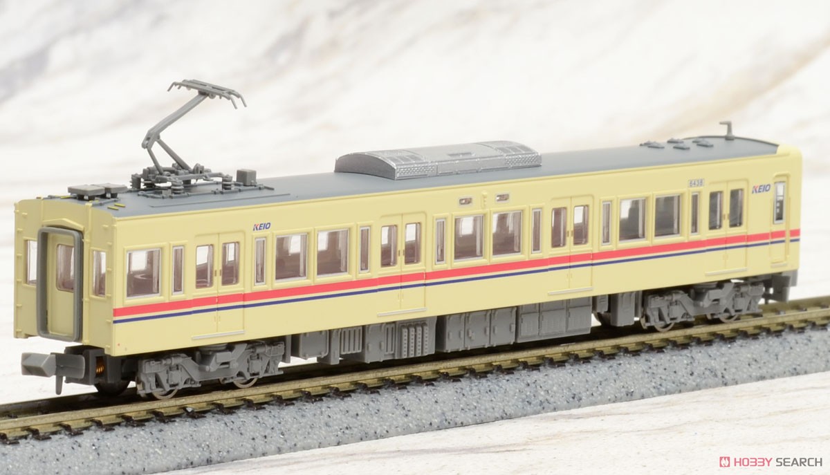 京王 6000系 都営地下鉄線乗入仕様車 新塗装 シングルアームパンタ