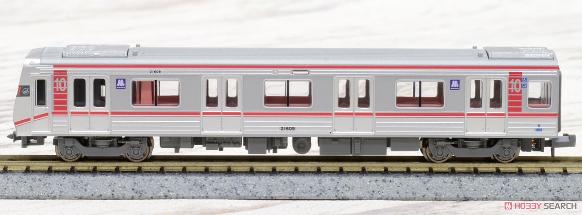 Osaka Metro 21系 更新改造車 御堂筋線 (基本・6両セット) (鉄道模型