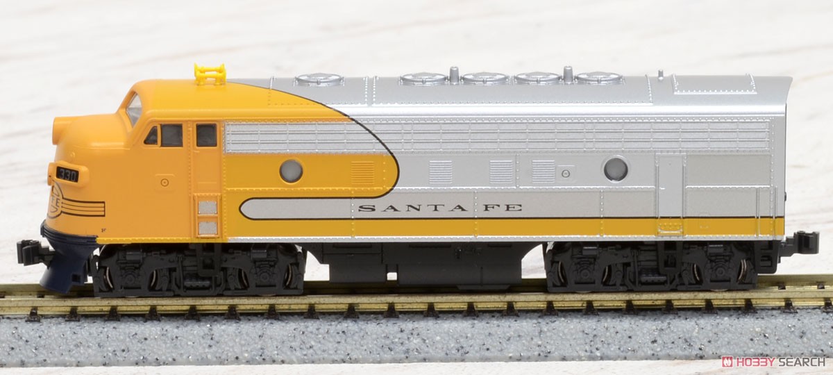 EMD F7A サンタフェ イエローボンネット フレート #330 ☆外国形モデル