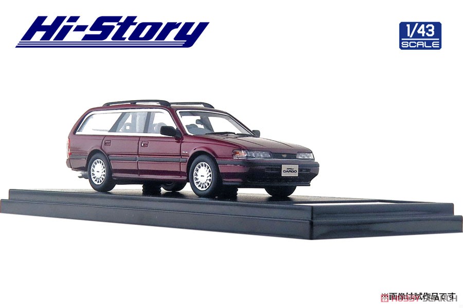 MAZDA CAPELLA CARGO GL-X (1989) グレイスフルレッドマイカ (ミニカー