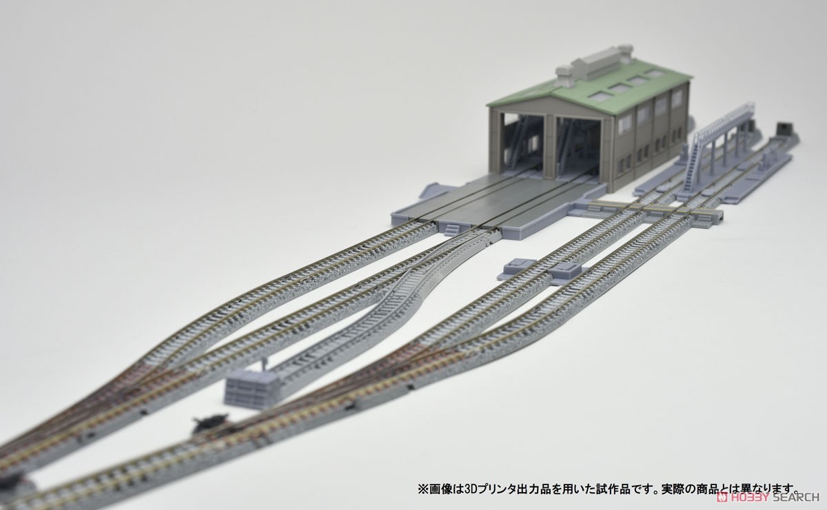 Fine Track 機関区レールセット [手軽に発展 レールセット] (鉄道模型