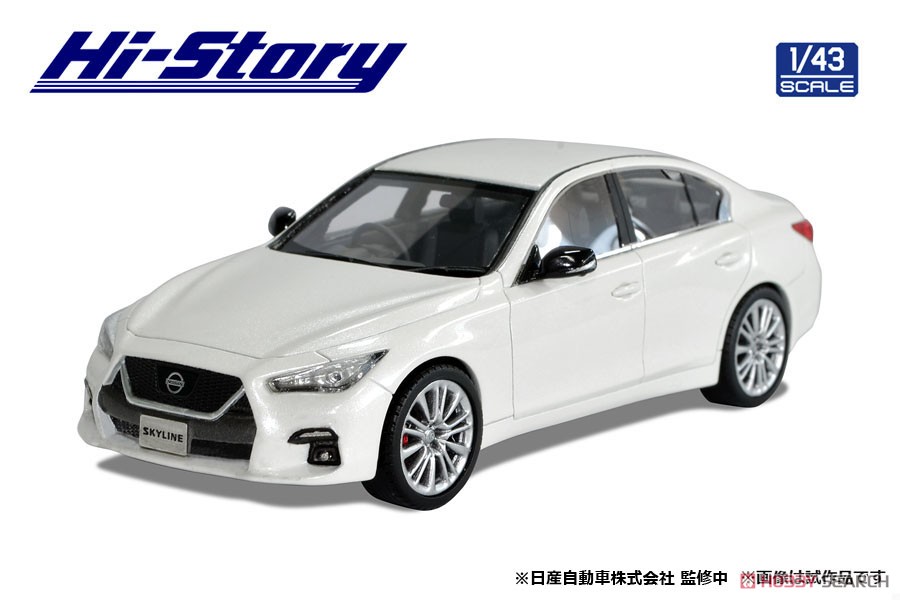 NISSAN SKYLINE 400R (2019) ブリリアントホワイトパール (ミニカー