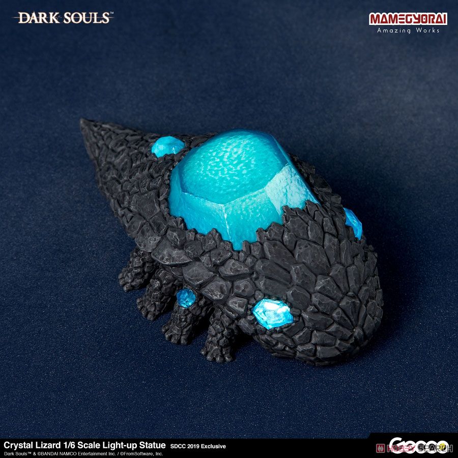 DARK SOULS ダークソウル/ 石守 結晶トカゲ 1/6スケール ライトアップ