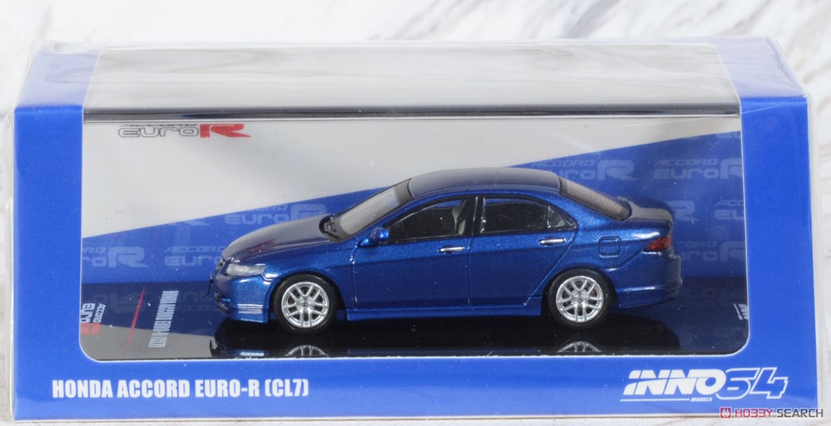 Honda アコード Euro-R (CL7) Artic ブルーパール (ミニカー) - ホビー