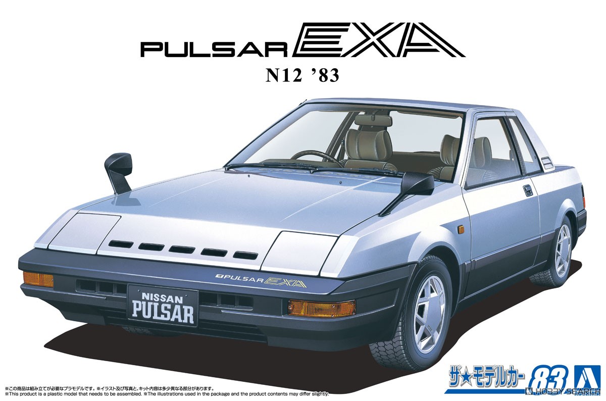ニッサン HN12 パルサーEXA `83 (プラモデル) - ホビーサーチ カーモデル