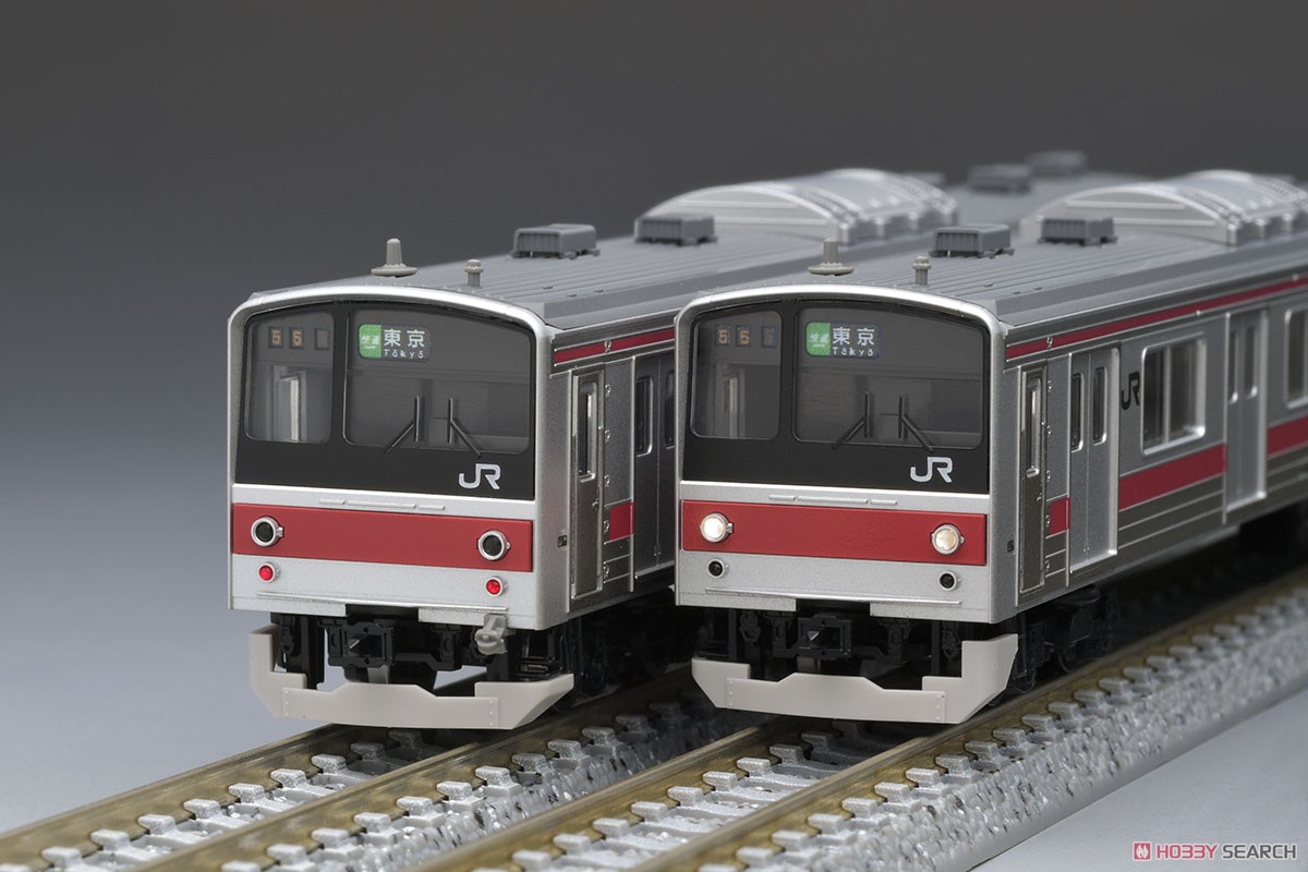 JR 205系 通勤電車 (前期車・京葉線) 基本セット (基本・5両セット
