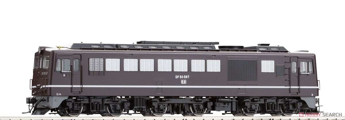 16番(HO) 国鉄 DF50形 ディーゼル機関車 (後期型・茶色) (鉄道模型