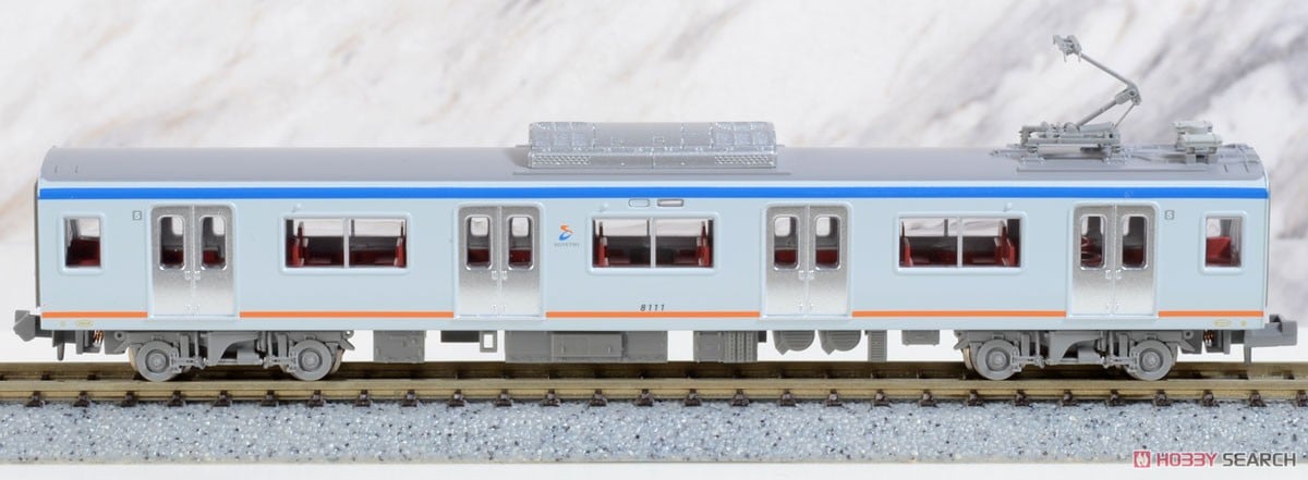 相鉄 8000系 新塗装 シングルアームパンタ 基本6両セット (基本・6両