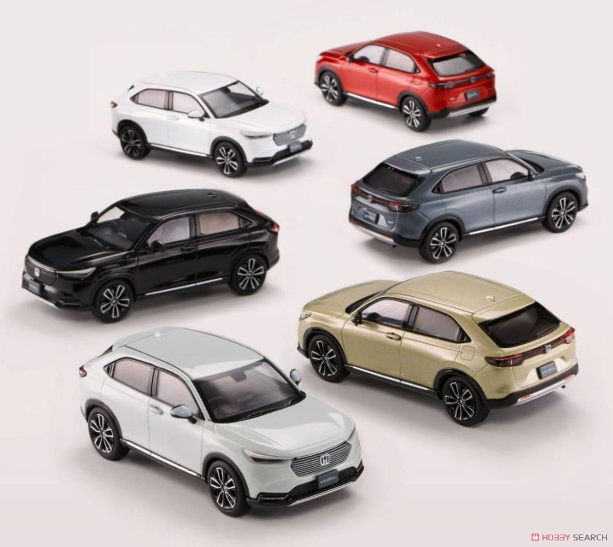 ホンダ ヴェゼル (2021) クリスタルブラック・パール (ミニカー
