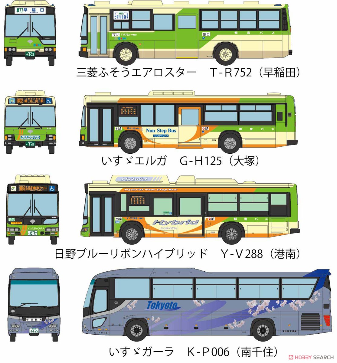 バスコレ 都バススペシャル シークレット 三菱ふそうエアロスター CNG