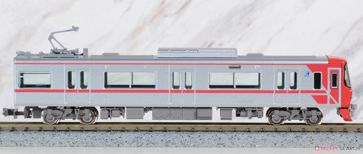 名鉄 9500系 基本4両編成セット (動力付き) (基本・4両セット) (塗装